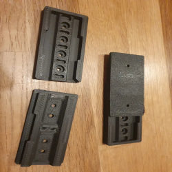 Wall Mounted Sliding Holder for Extension Holder (Screws Not Included)