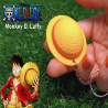 One Piece Hat Keychain Monkey D Luffy for Anime Lover