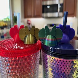 Disney Straw Topper -  5...