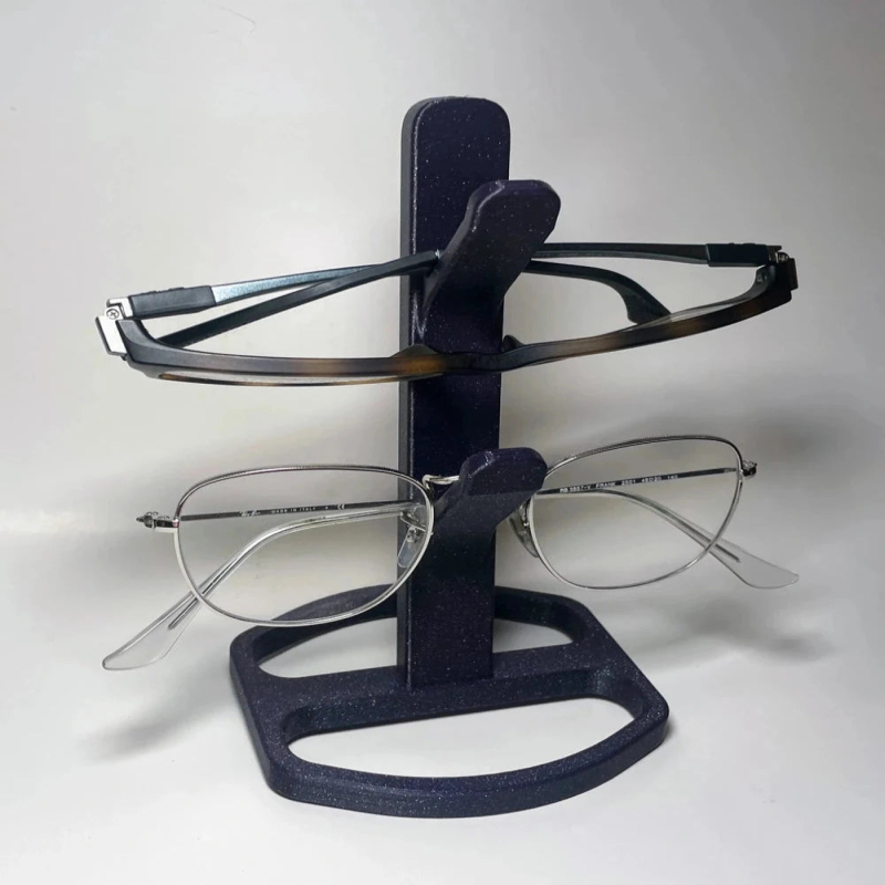 Dual Glasses Stand Plastic Glasses stand for Tabletops - Glasses Stand/Holder
