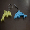 Flexi Dolphin Keychain Articulated keychain (Random Colors)
