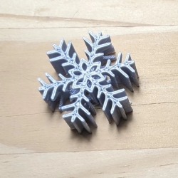 Snowflake Straw 5Pcs Topper Straw Buddy Multiple Colors