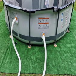 Pool hose/pipe holder for Best way/Intex pool