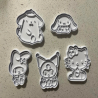 Sanrio Cookie Cutters - Create Adorable Treats Cookie with our Sanrio Cutter-White