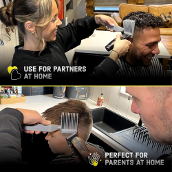 Barber comb - Professional Barber Comb -Comb Left Handed Original Grade (17mm)