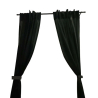 Curtain Holder Hook - 2Pcs Plastic Hooks for Curtain Holder with Screw Holes