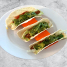 Triple Taco Holder - Durable Plastic Stand for Holding Up to 3 Tacos Upright and Secure