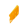 Cheese Slice Doorstopper - Fun and Functional Plastic Door Stop