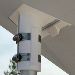 Starlink Gen3 Pole Mount -Durable Plastic Mounting Bracket for Easy Installation